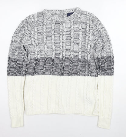 Womens UK Size XS NEXT Grey Cardigan Jumper