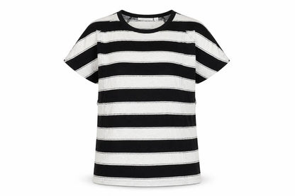 Womens UK Size L Country Road Black Basic T-Shirt