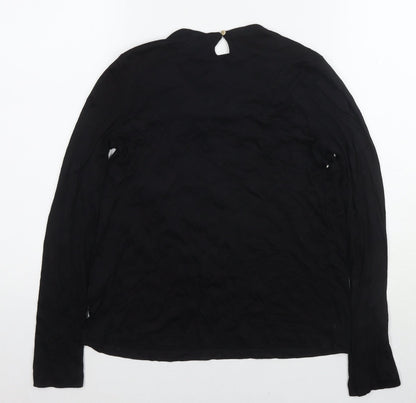 Womens UK Size XS H&M Black  Blouse