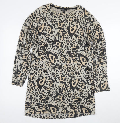 Womens UK Size 8 Topshop Multicoloured Pullover Jumper