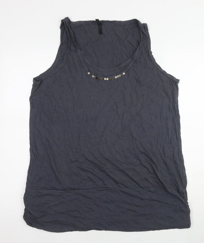 Womens UK Size 24 Marks and Spencer Black Basic Tank