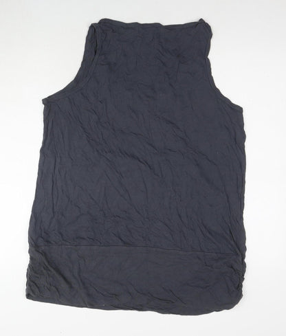 Womens UK Size 24 Marks and Spencer Black Basic Tank