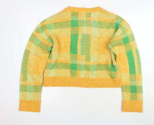 Womens UK Size L Only Multicoloured Pullover Jumper