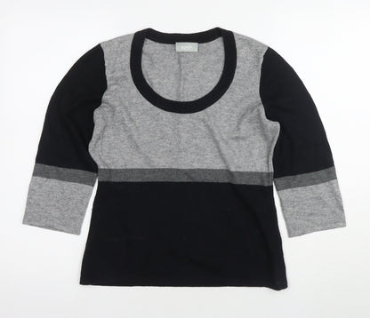 Womens UK Size 12 Wallis Black Pullover Jumper