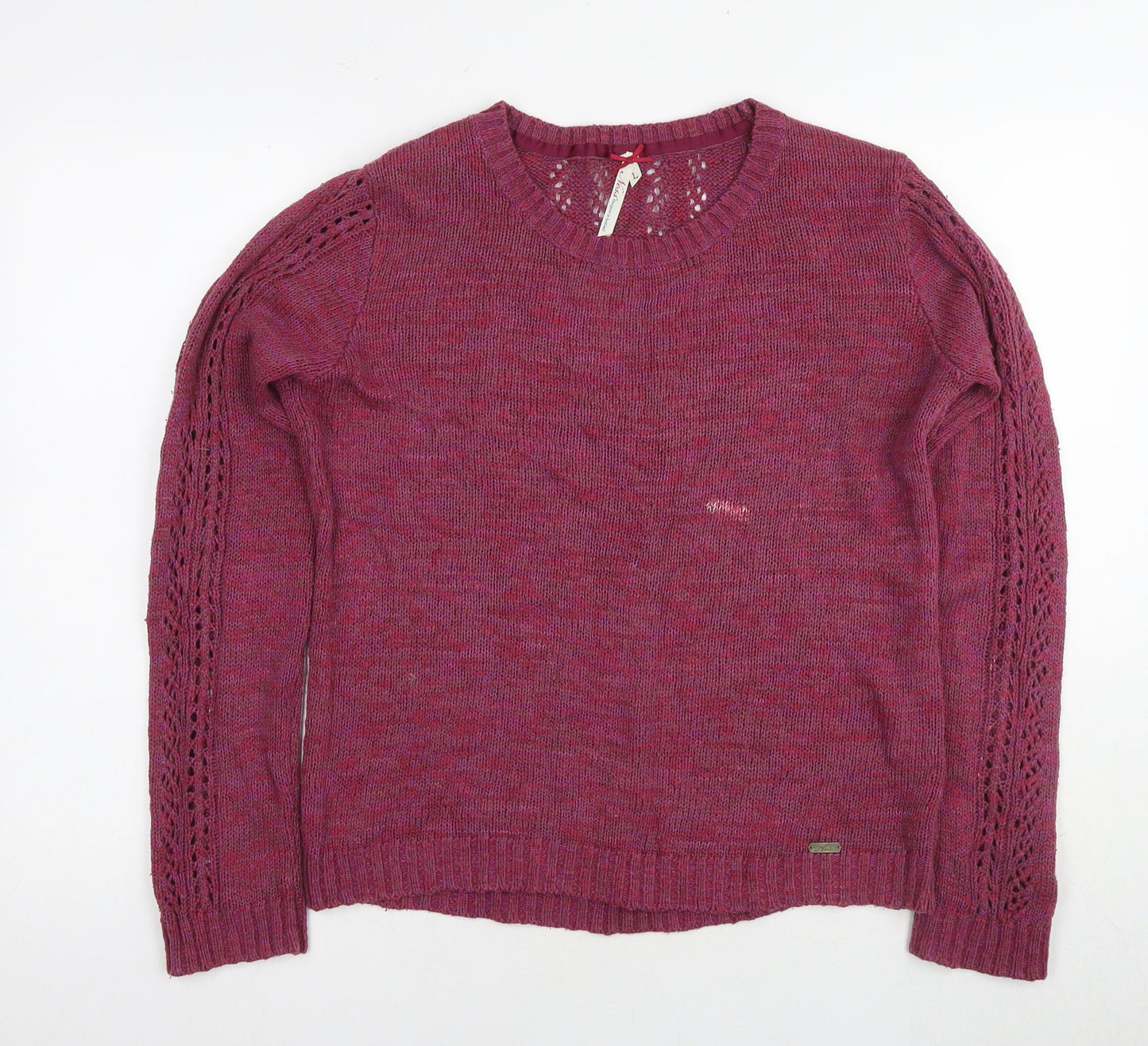 Womens UK Size 10 Ness Purple Pullover Jumper