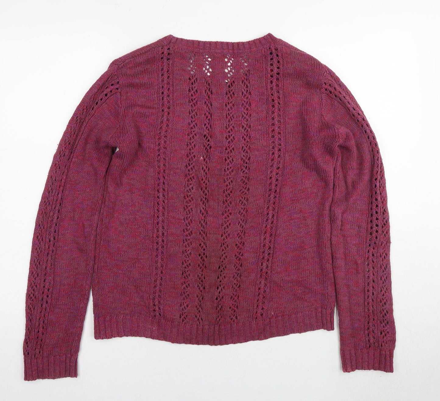 Womens UK Size 10 Ness Purple Pullover Jumper