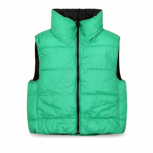 Womens UK Size XS Zara Green Puffer Jacket