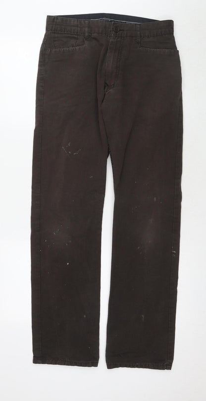 Mens UK Size 50 NEXT  Straight Brown Jeans