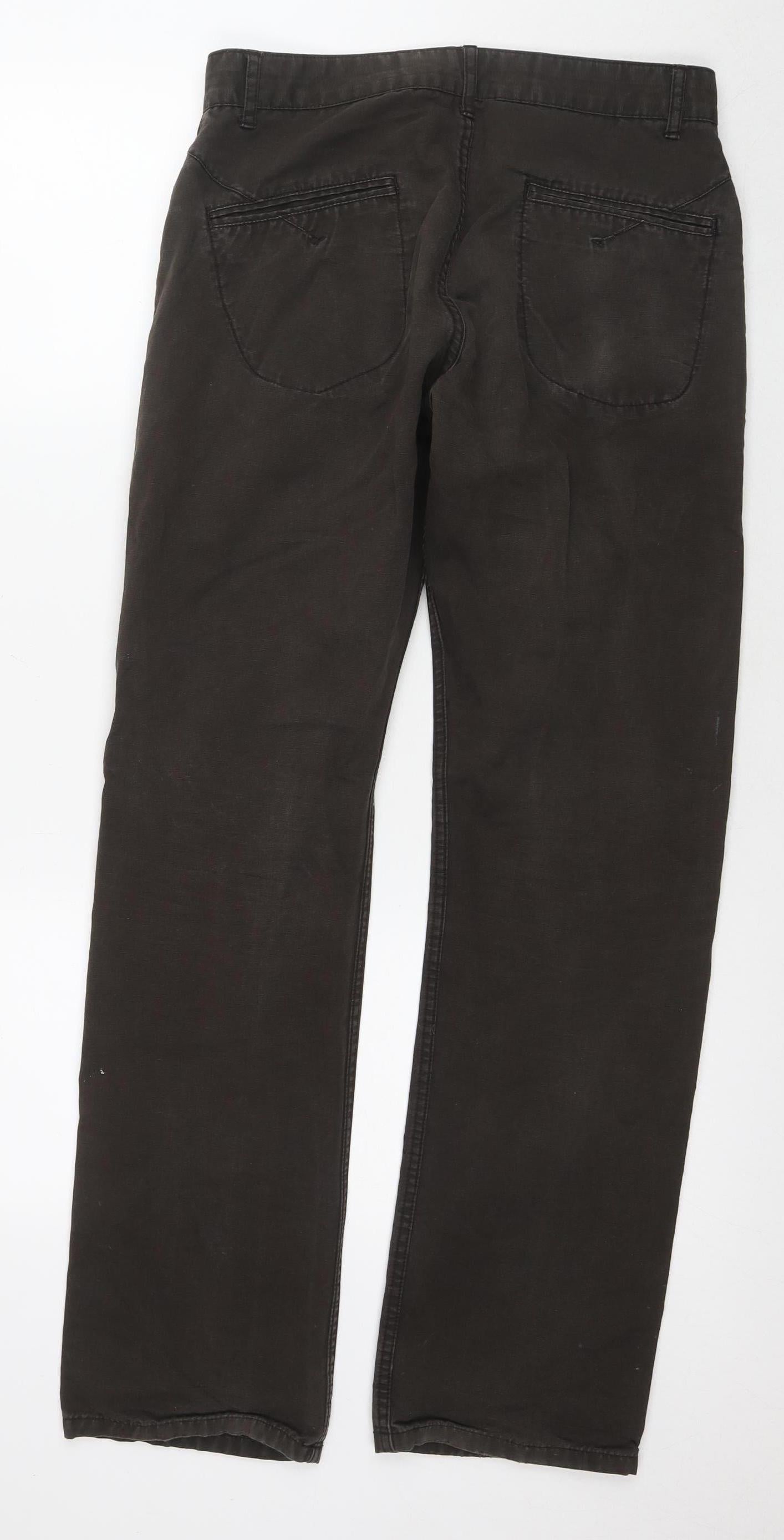 Mens UK Size 50 NEXT  Straight Brown Jeans