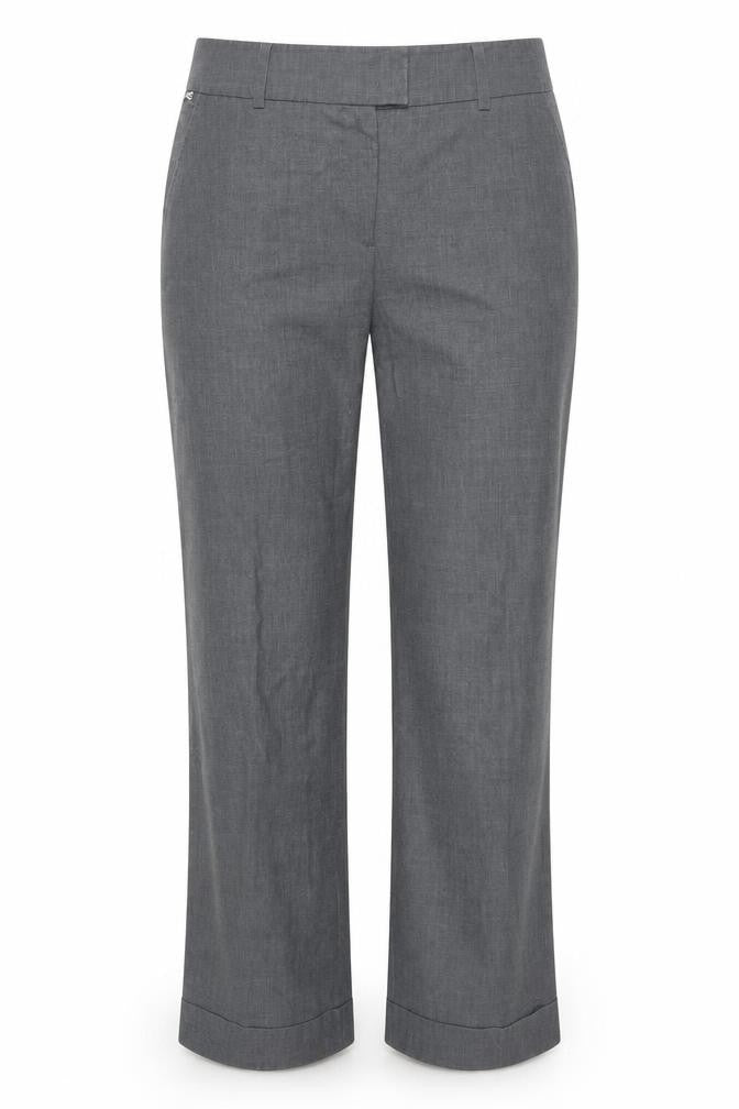 Womens UK Size 12 H&M Regular Fit Regular Grey Trousers