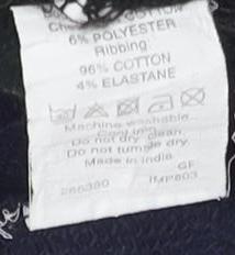 River Island Men's Blue Geometric Pullover Jumper M