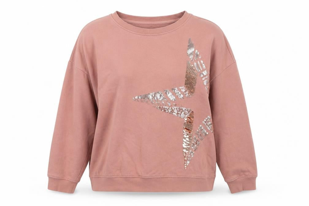 Womens UK Size M NEXT Pink Pullover Sweatshirt
