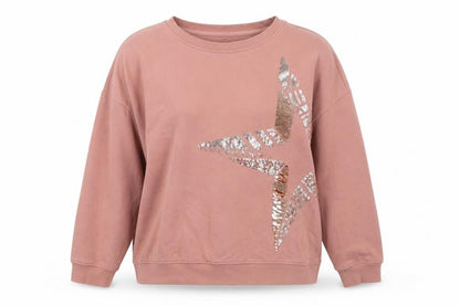 Womens UK Size M NEXT Pink Pullover Sweatshirt