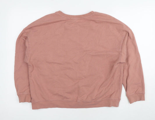 Womens UK Size M NEXT Pink Pullover Sweatshirt