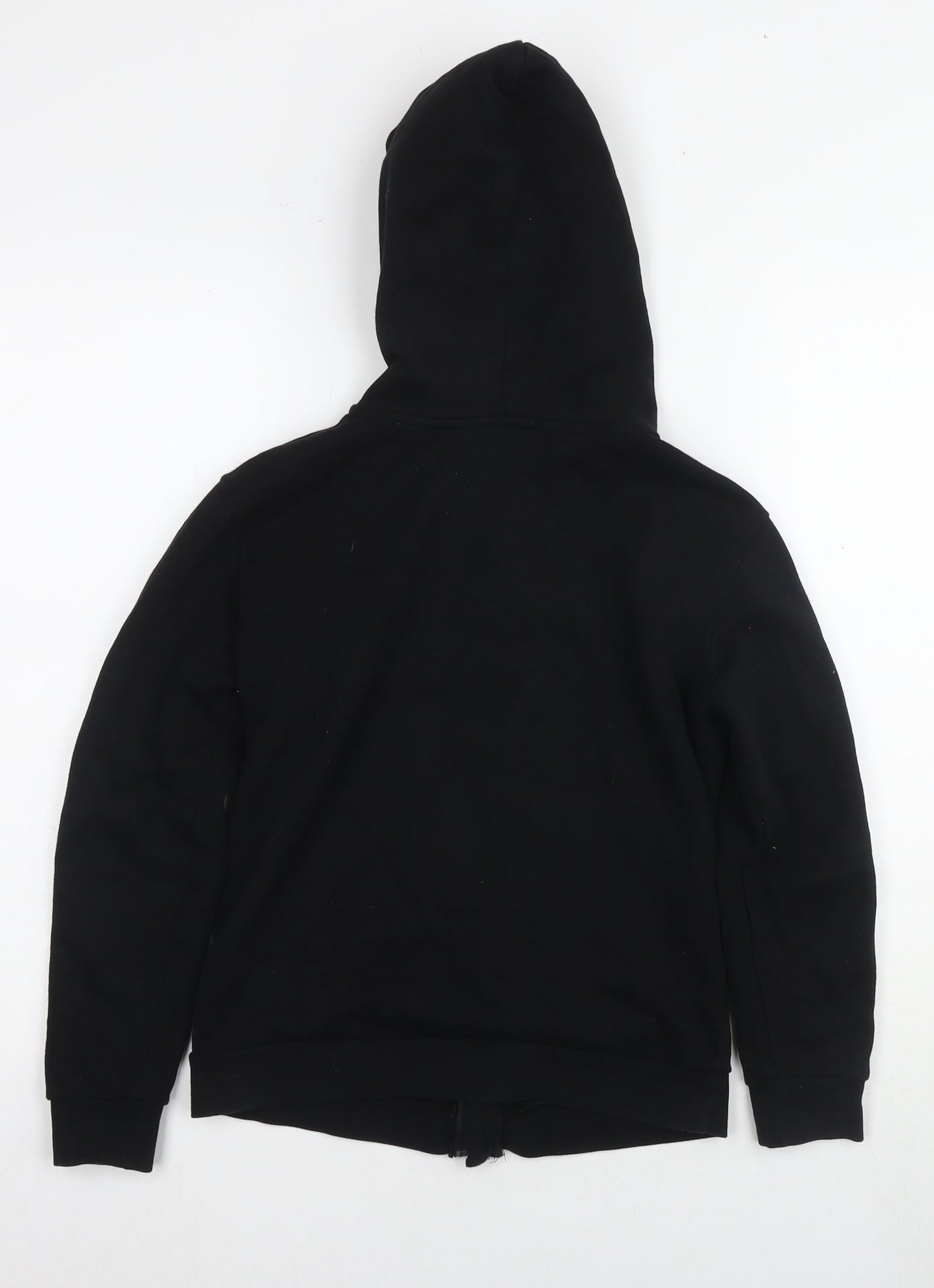 River Island Boys Black Full Zip Hoodie Size 9-10 Years