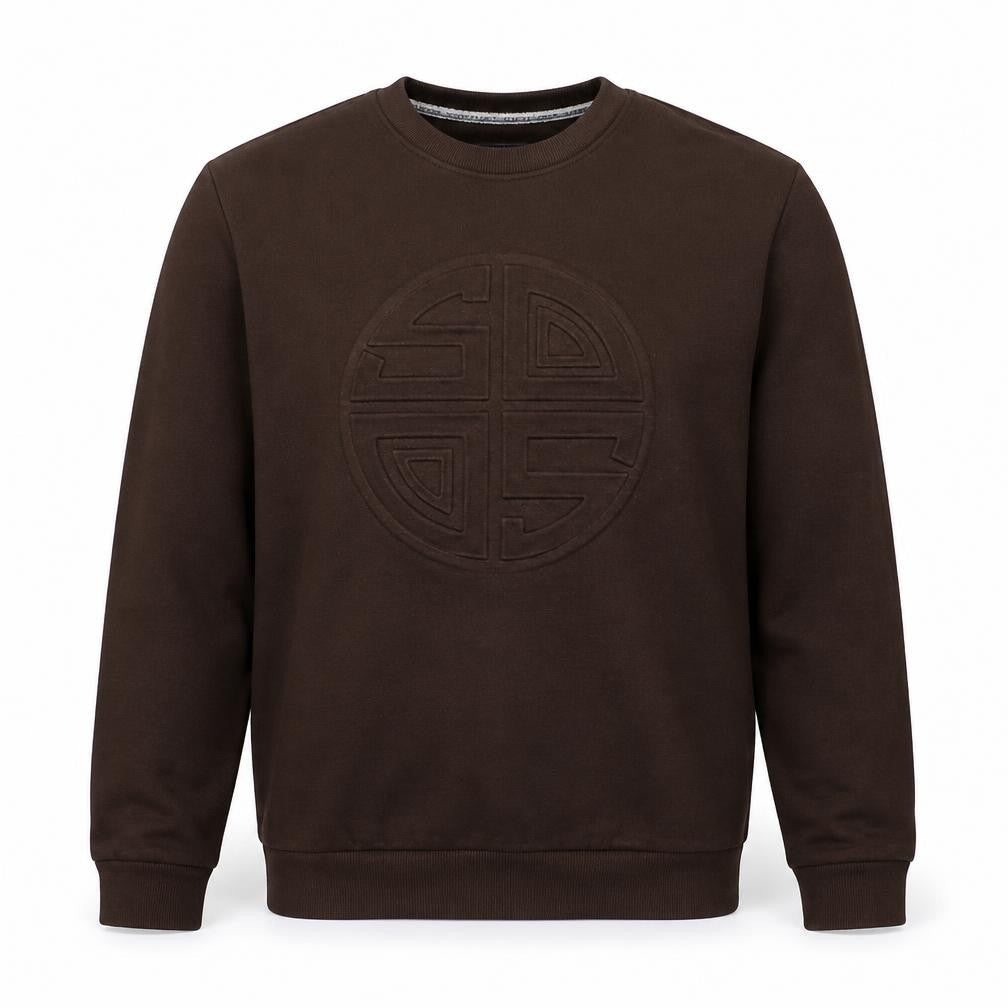 Mens UK Size M North West Brown Pullover Sweatshirt