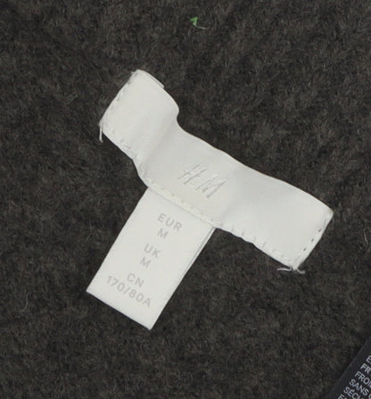 H&M Women's Grey Knit Pencil Skirt, M, Autumn/Winter