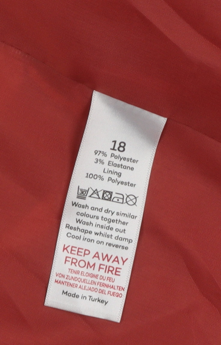 Bonmarché Women's Red Floral Blazer, Size 18