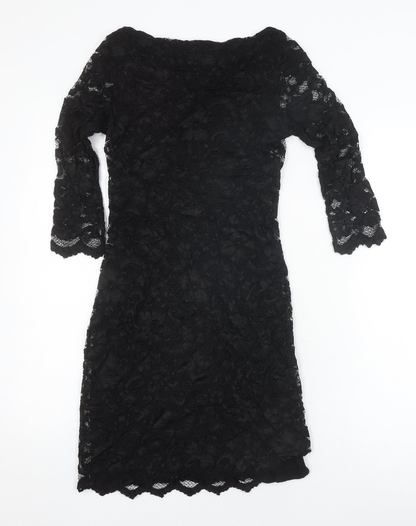 ASOS Women's Black Sheath Dress Size 8
