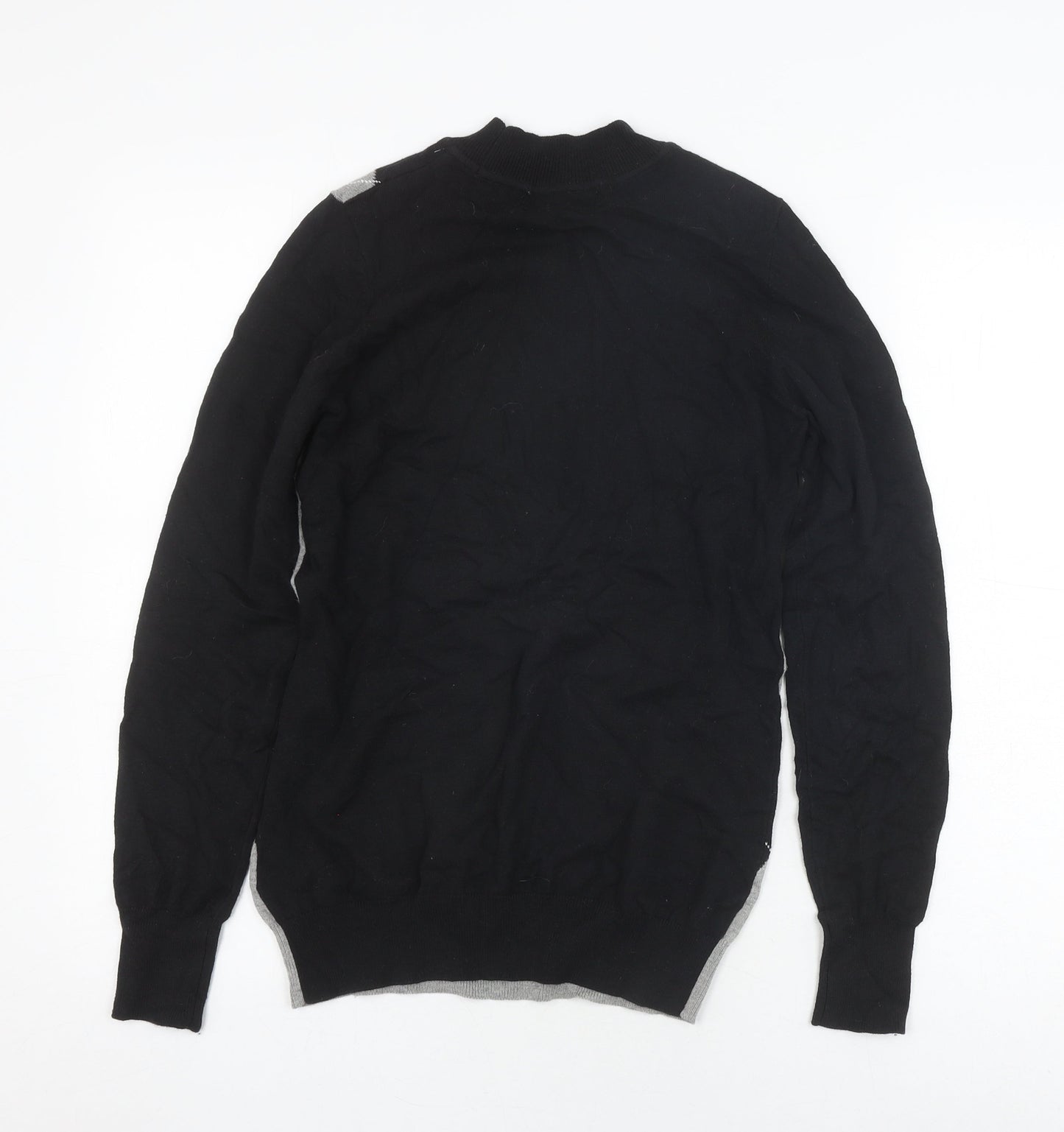 Womens UK Size 8 NEXT Black Pullover Jumper