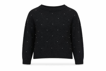 Womens UK Size XS H&M Black Pullover Jumper