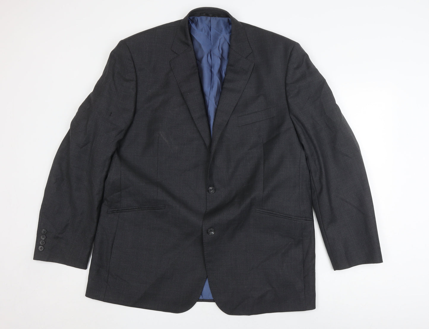 Mens UK Size 44 Samuel Windsor Regular Grey Suit Jacket