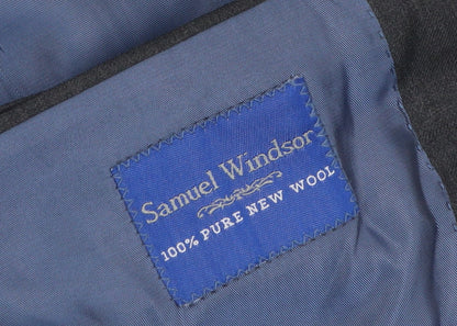 Mens UK Size 44 Samuel Windsor Regular Grey Suit Jacket