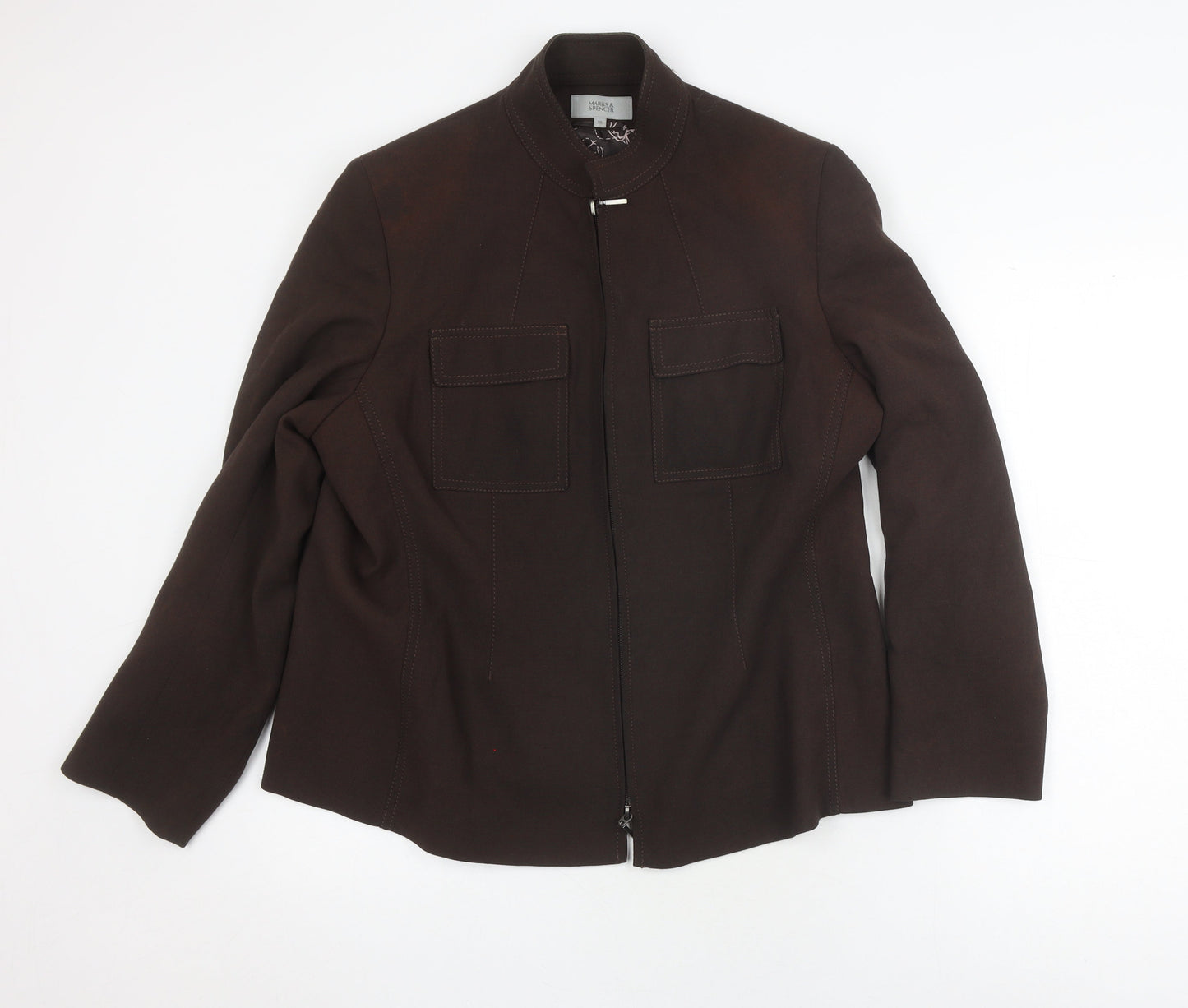 Marks and Spencer Brown Women's Size 18 Jacket