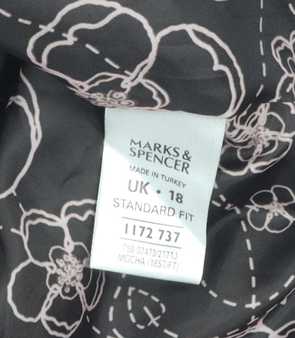 Marks and Spencer Brown Women's Size 18 Jacket
