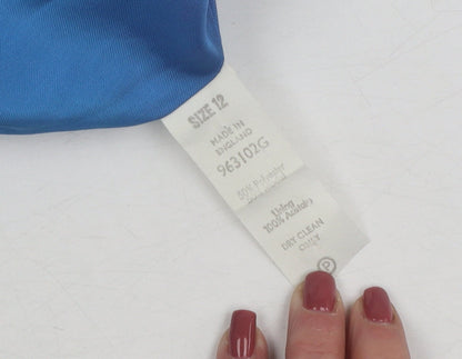 Viyella Women's Blue Blazer, Size 12, Casual Wear