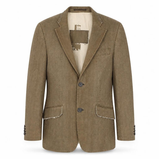 Womens UK Size S River Island Regular Brown Blazer