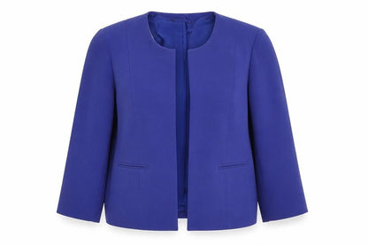 Womens UK Size 16 Bonmarché Regular Blue Suit Jacket