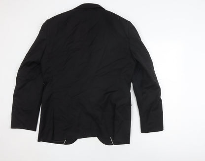 Mens UK Size 42 NEXT Regular Black Suit Jacket