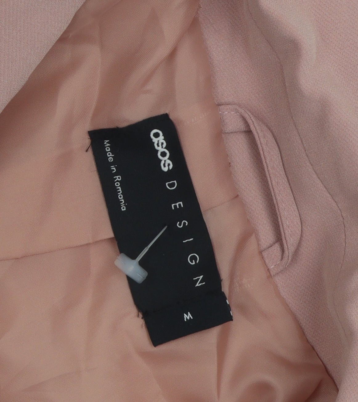 ASOS Design Women's Pink Cropped Suit Jacket M