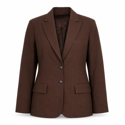 Womens UK Size 10 Mexx Regular Brown Blazer