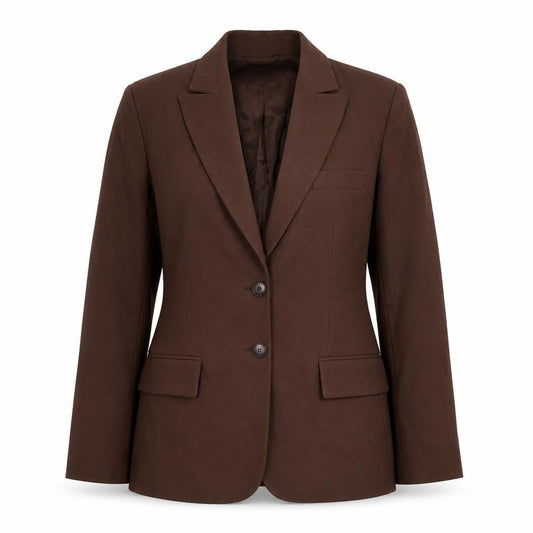 Womens UK Size 10 Mexx Regular Brown Blazer