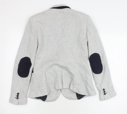 Womens UK Size 12 Zara Grey Basic Jacket