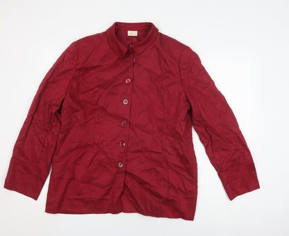 Country Casuals Women's Red Blazer Size 18
