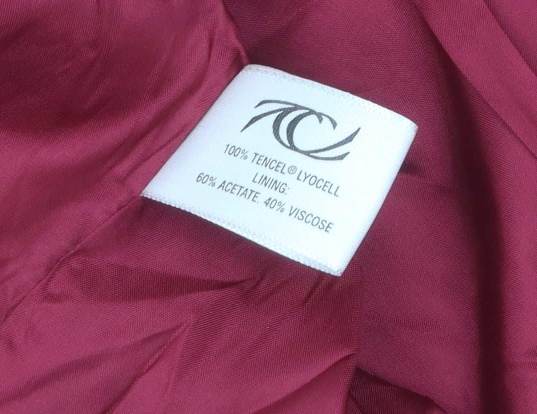 Country Casuals Women's Red Blazer Size 18