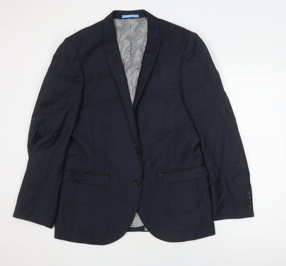 Mens UK Size 40 NEXT Regular Blue Suit Jacket