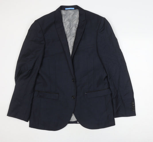 Mens UK Size 40 NEXT Regular Blue Suit Jacket
