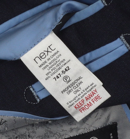 Mens UK Size 40 NEXT Regular Blue Suit Jacket