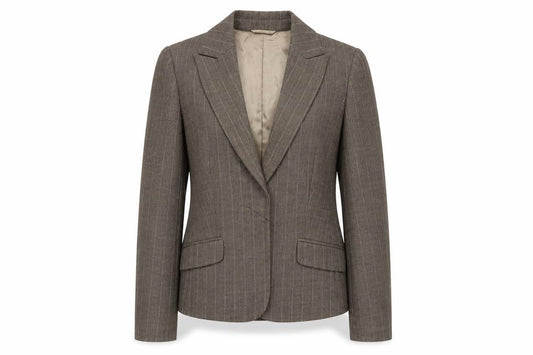 Womens UK Size 10 Oasis Regular Brown Blazer