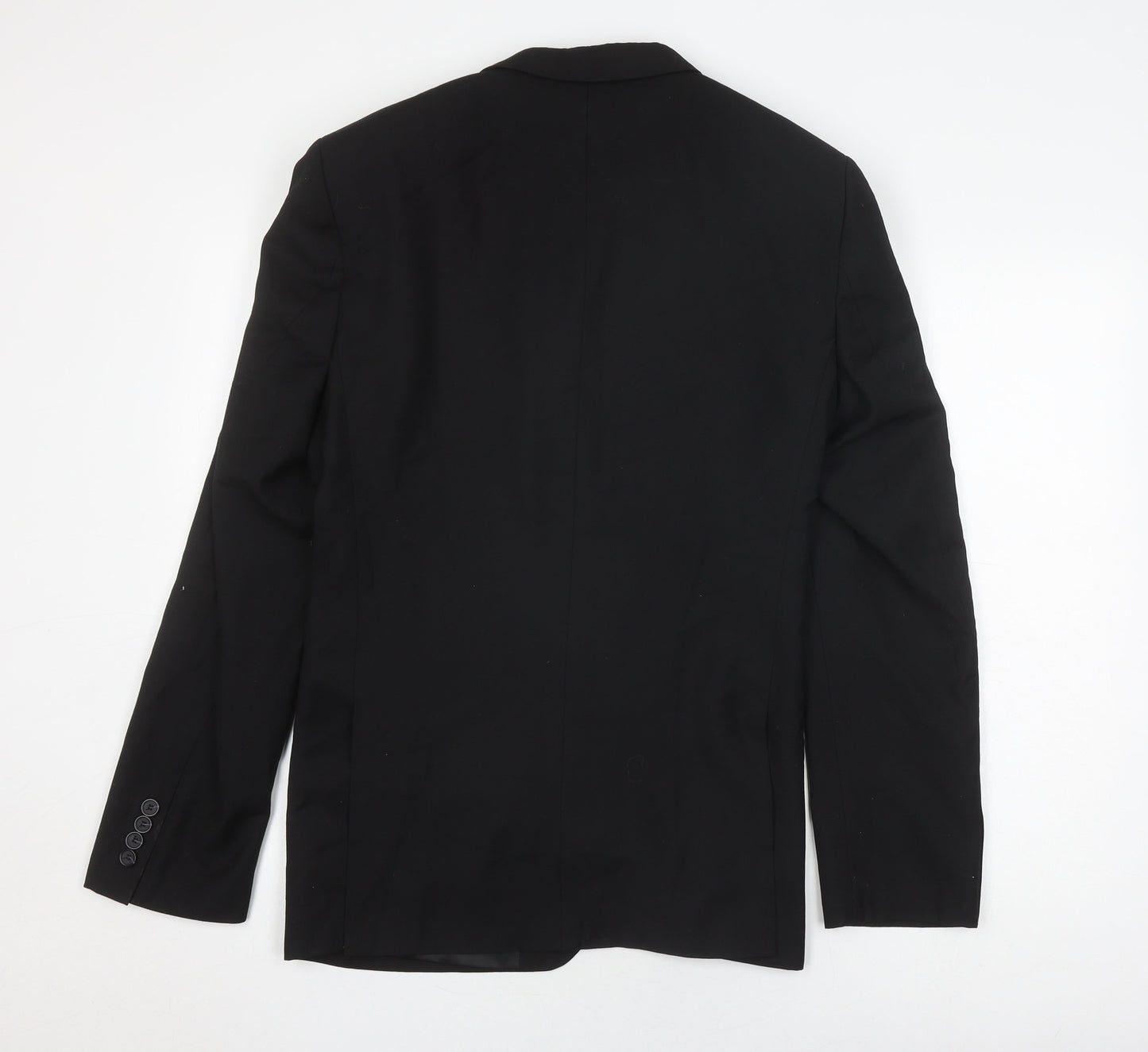 Mens UK Size 40 Burton Regular Black Suit Jacket