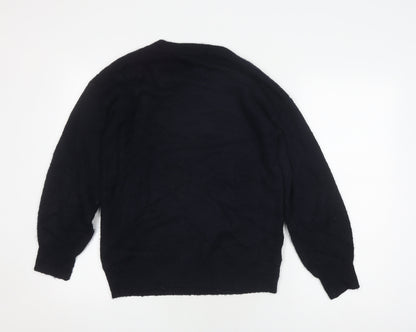 Womens UK Size XS NEXT Black Pullover Jumper