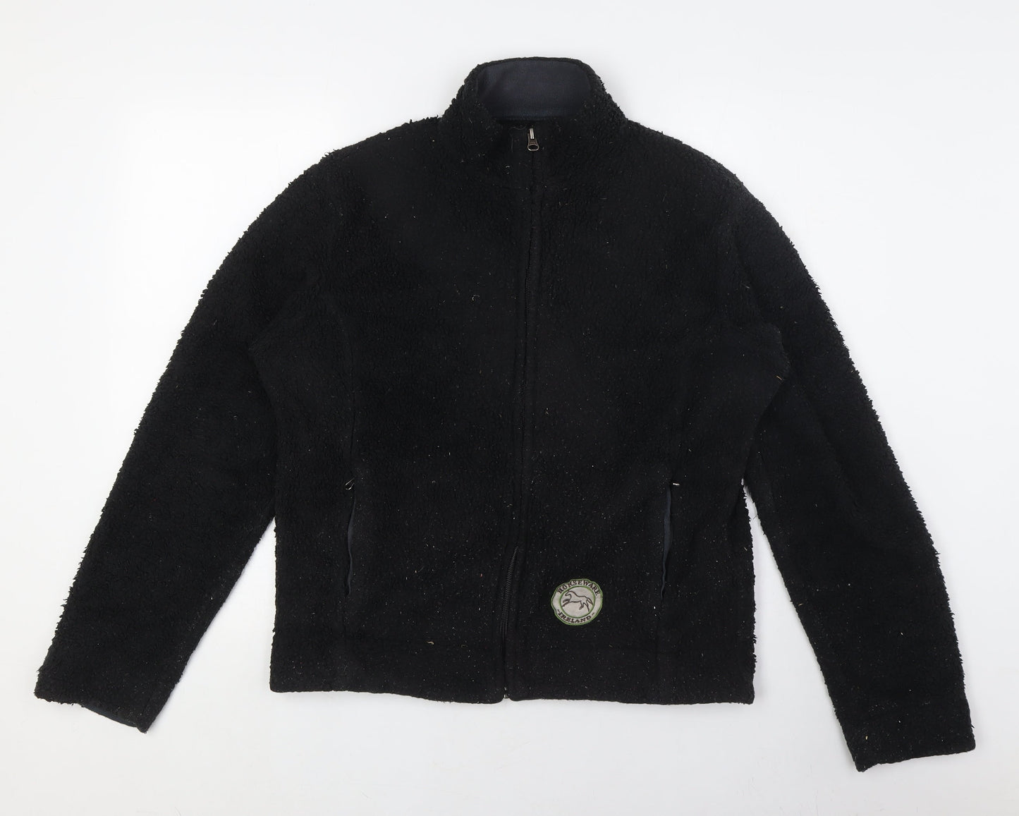 Womens UK Size L Horseware Black Bomber Jacket