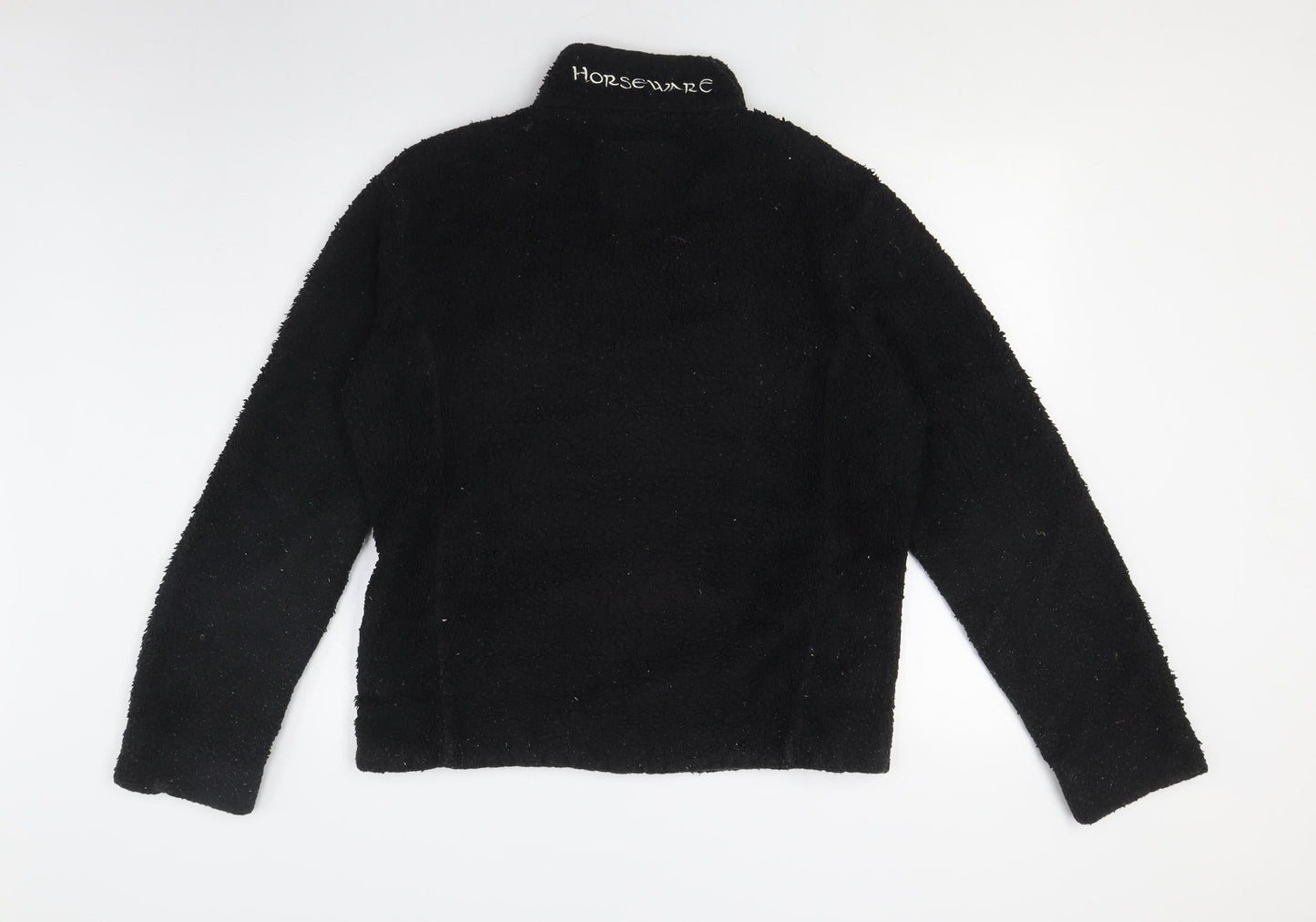 Womens UK Size L Horseware Black Bomber Jacket