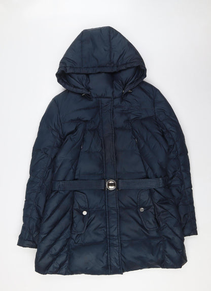 Womens UK Size 14 Gil Bret Blue Puffer Jacket