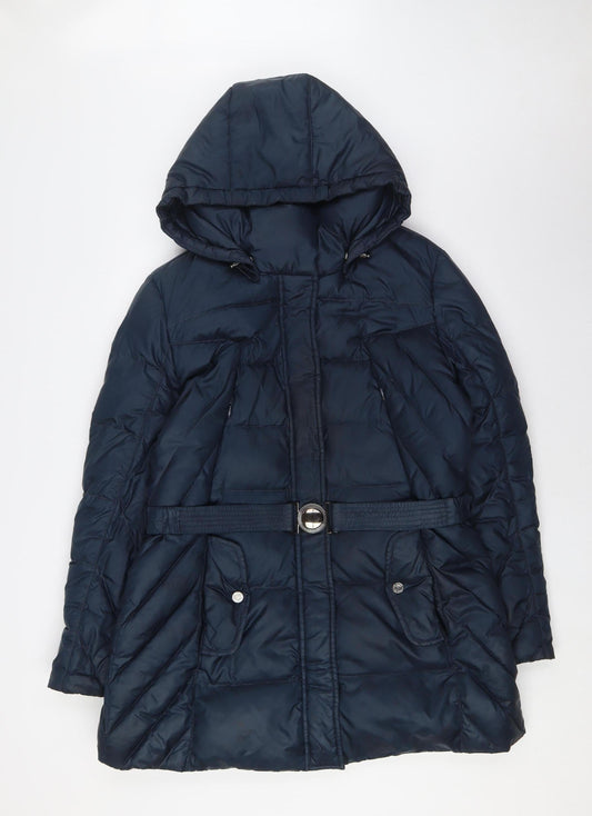 Womens UK Size 14 Gil Bret Blue Puffer Jacket