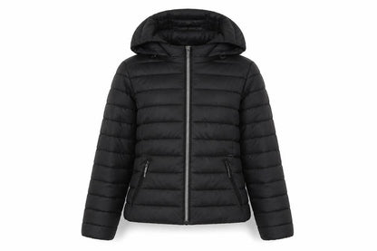 Womens UK Size XS Zara Black Puffer Jacket